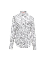 Black & White Tattoo Print Shirt